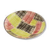 Hollow dish sarreguemines promocolor france vintage