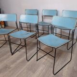 6 Sultana lounge chairs by Arrben, Italy 1970