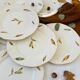 Set of 11 vintage flat plates Digoin Sarreguemines model Nemours