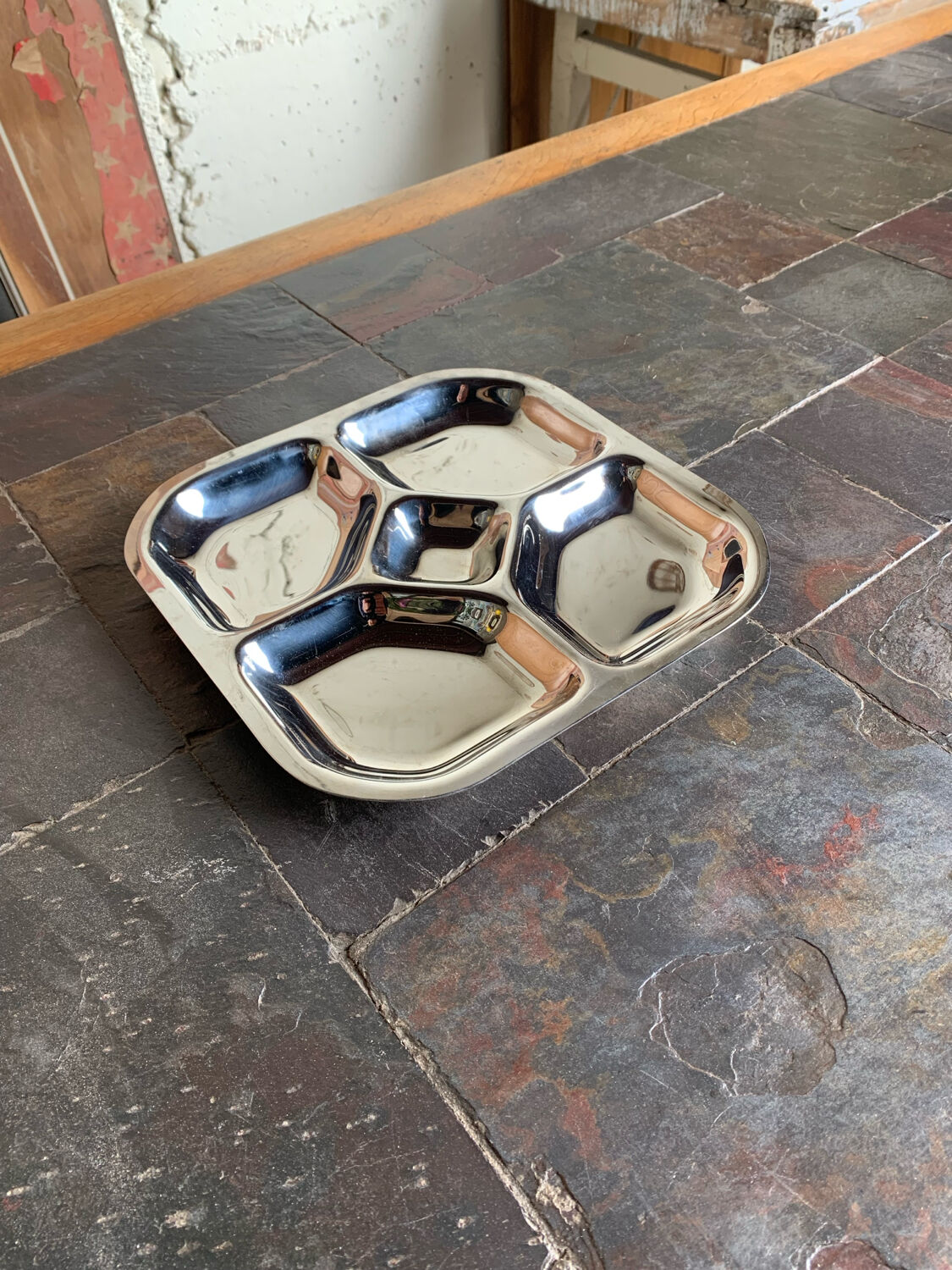 Table servant G. Degrenne – stainless steel