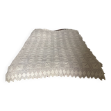 Hook bed cover with small squares