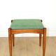 Tabouret Edmund Homa siège vert - tissu structurel