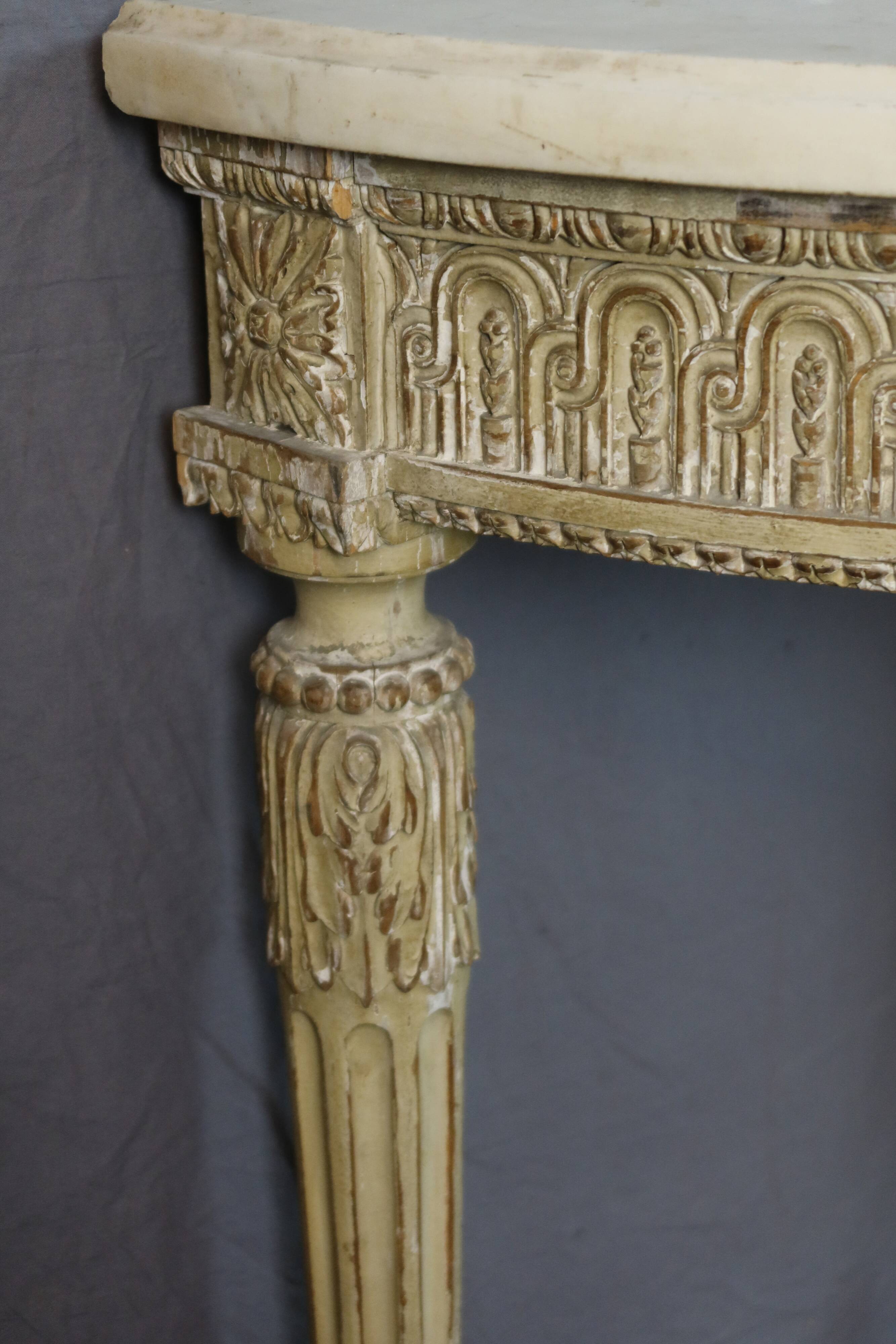 console peinte XX sècle