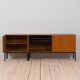 Set of 2 teak credenzas by Aksel Kjersgaard Danish sideboard, 1960s