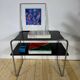 Bauhaus coffee table with two levels by Marcel Breuer for Thonet