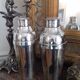 Pair of shakers Christofle Gallia design Luc Lanel