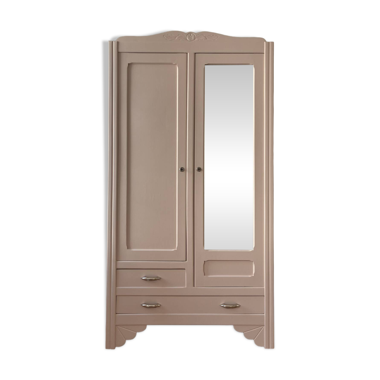 Armoire de style Art Déco colorée