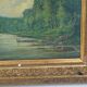 French School 19th - Landscape - Oil on panel - framed