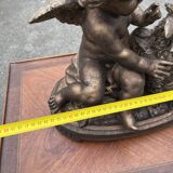 Meyer – Antique terracotta sculpture – Winged putto