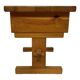 Vintage bedside table side table pinewood 70's design