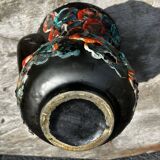 Rocaille Amphora Vase - Fat Lava Origin Vallauris or West Germany H 28 cm