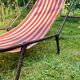 Vintage foldable nomadic deckchair