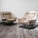Paire de Fauteuils Mod. Grand Prix, Maurice Calka Arflex
