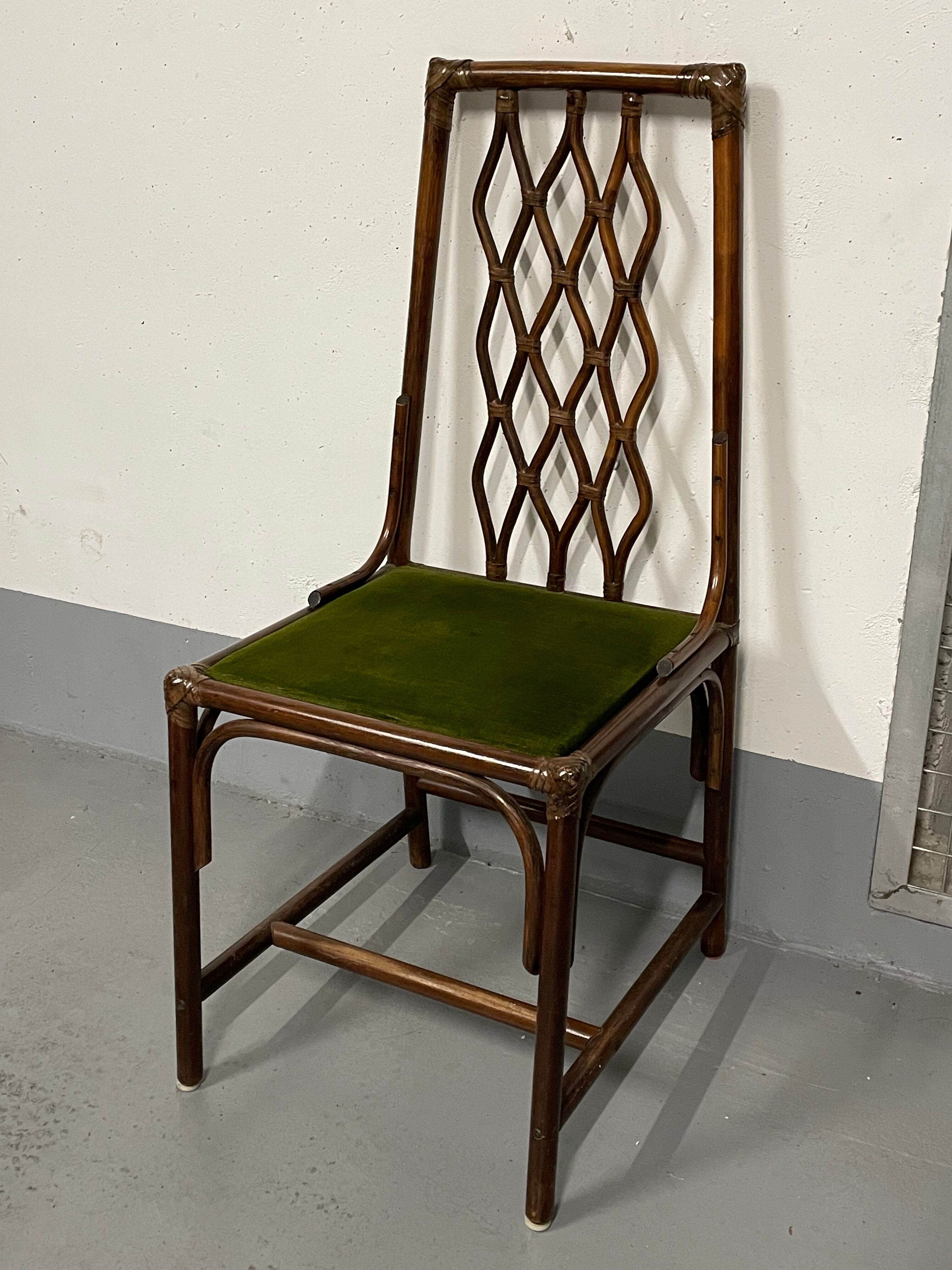 Rattan table and chairs