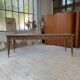 Oak farmhouse table
