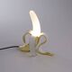 Lampe de Table • Banane Louie • Version Gold • Seletti • 2000