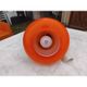Vintage suspension in orange opaline