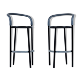 Pair of Fritz Hansen stools by Niels Gammelgaard with Lars Mathiesen 1987