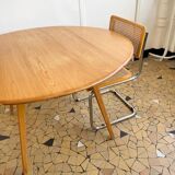 Round Ercol table with flaps