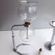 Old hellem france vacuum coffee maker 6 cups - + chrome support - 1960