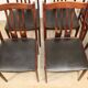 Set of 6 Scandinavian chairs in rosewood, 1960.