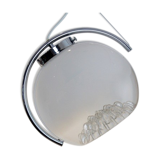 Chrome and frosted glass suspensions by AV Mazzega