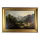Mountain landscape, Tyrol Eduard Boehm 19th century oil on canvas