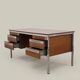 Modernist desk signed Heuliez France – 1970s