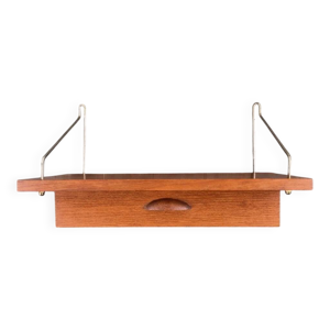 Étagère en teck avec - 1960