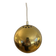 golden pendant light - Sweden 70s