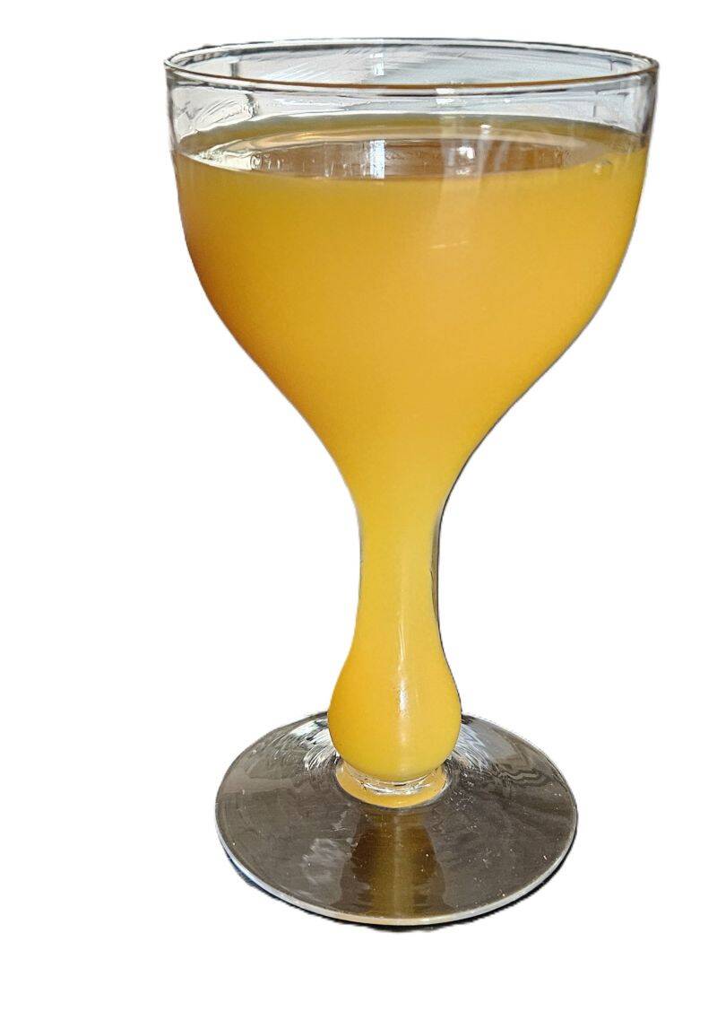 Set of 6 Champagne Coupes with Hollow Base