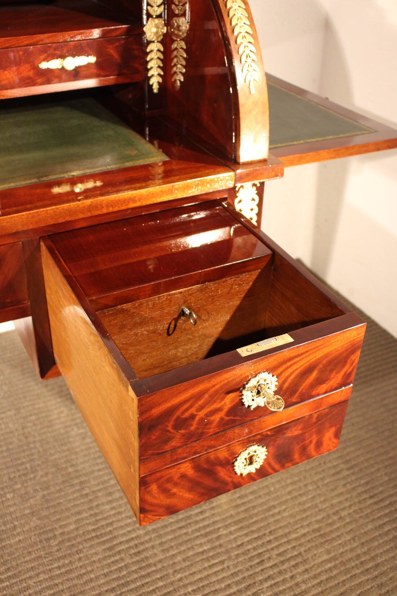 Empire cylinder desk
