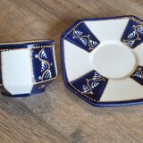 Ceramic tea cup HB Henriot Quimper Brittany