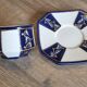 Ceramic tea cup HB Henriot Quimper Brittany