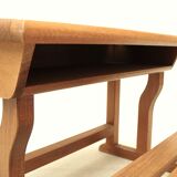 Miniature wooden desk for dolls