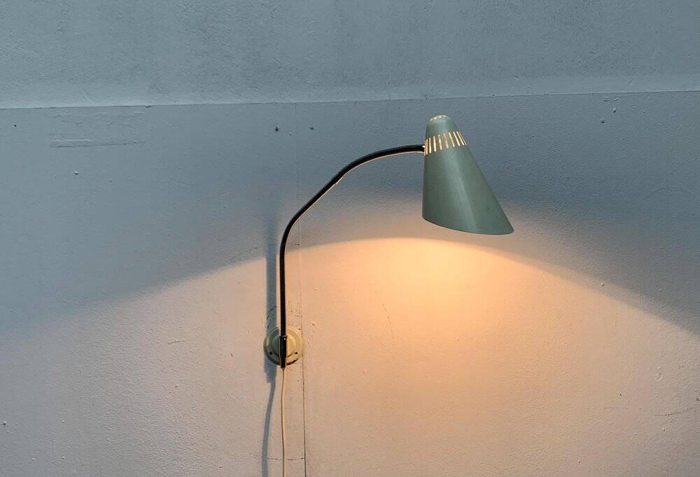 Mid-Century German Wall Light by Kaiser Leuchten, 1960s