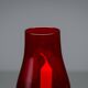 Gunnar Ander candleholder in brass, glass and rattan for Ystad Metall