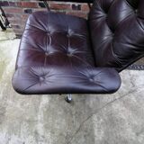 Fauteuil de bureau en cuir - Johanson design