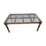 Glass temple ceiling style SAM table