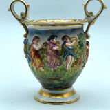 Miniature vase capodimonte