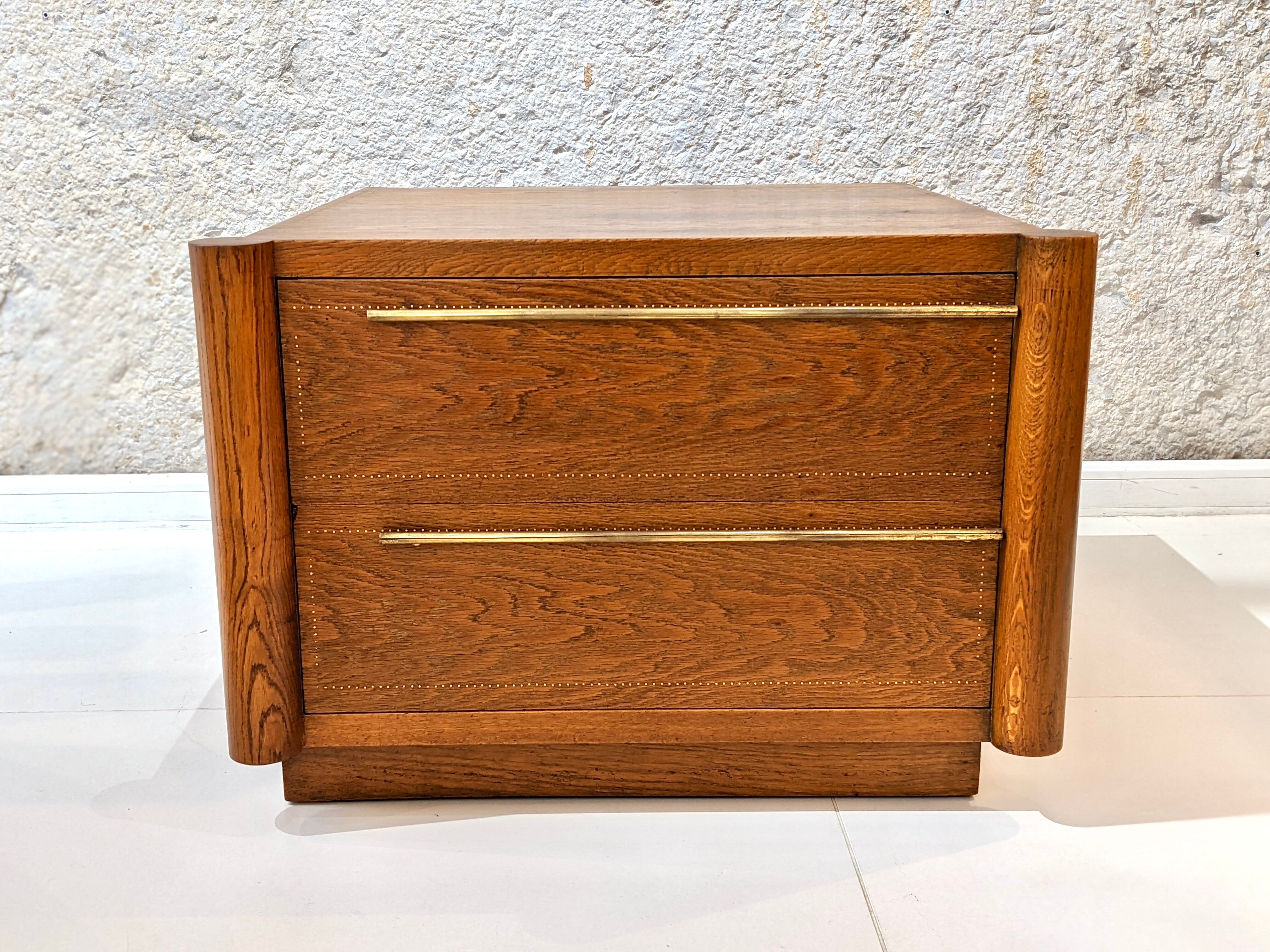 Commode André Sornay en noyer
