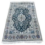 Handmade Persian Naïn carpet 210cm x 140cm
