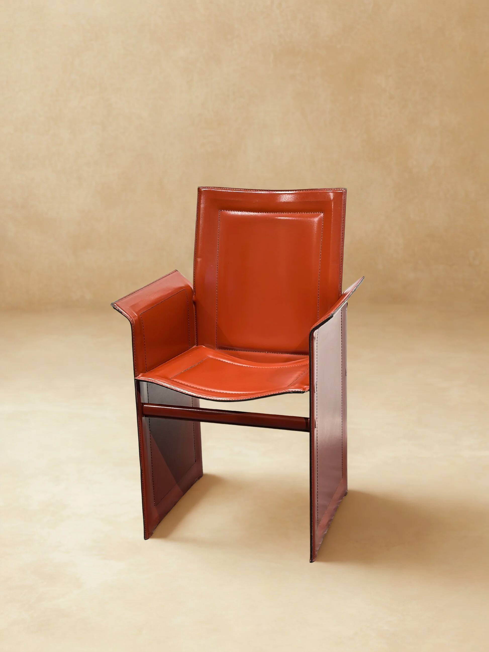 Set of 6 original “Korium” chairs by Tito Agnoli