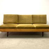 Jitona sofa bed, vintage czech 1960s