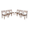 Mid-Century Teak Dining Chairs by Victor Wilkins for G-Plan, 1960s, Set of 6