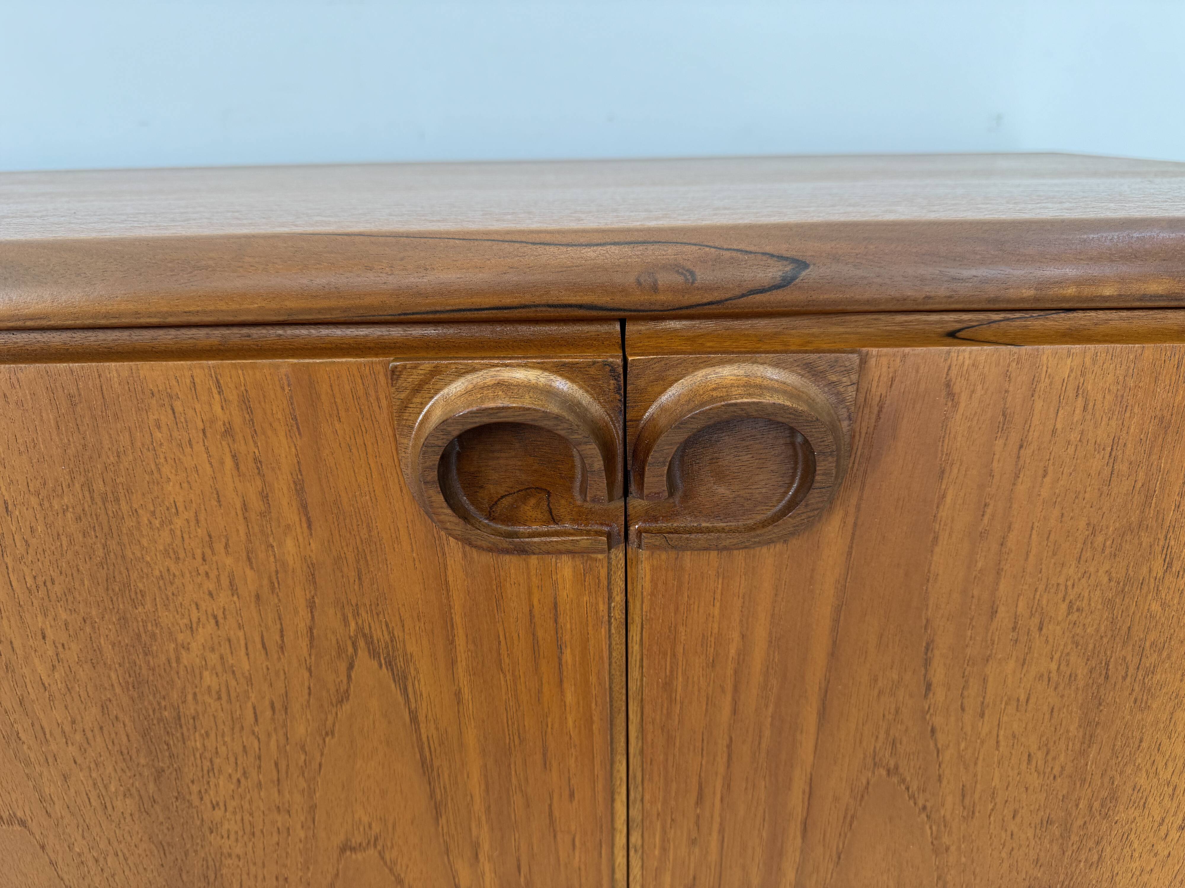 Unique vintage McIntosh sideboard designed by T. Robertson from the 1960s.