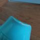 Poet Laval light blue slip pitcher