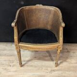 Coiffeuse et son fauteuil de style Louis XVI – XIXe siècle
