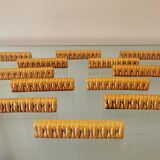 Vintage service of the faience factory of Gien, France 70s