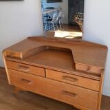 Compass foot dressing table from the 50s